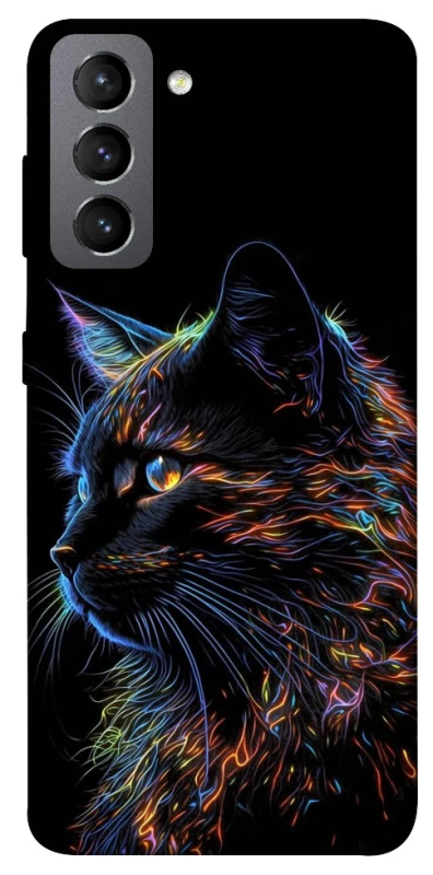 Чохол на Samsung Galaxy S21 FE Чорний кіт фото 1 з 1