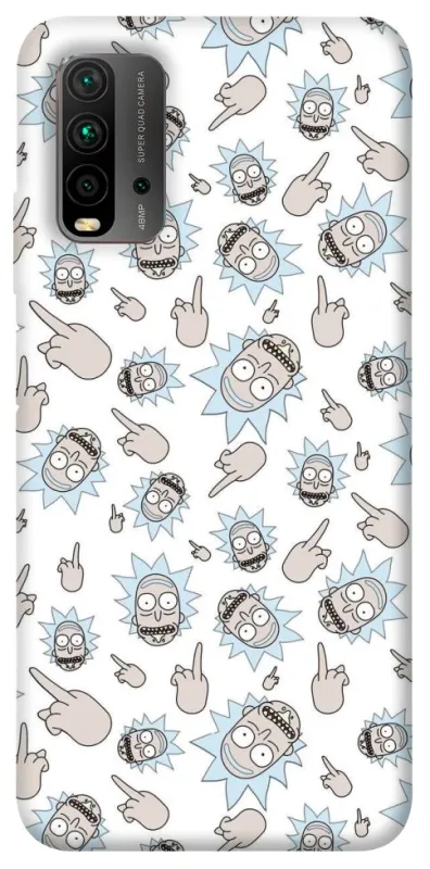 Чехол на Xiaomi Redmi 9T Rick and Morty style фото 1 из 1