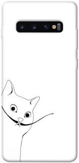 Чохол на Samsung Galaxy S10+ Кіт Дали фото 1 з 1