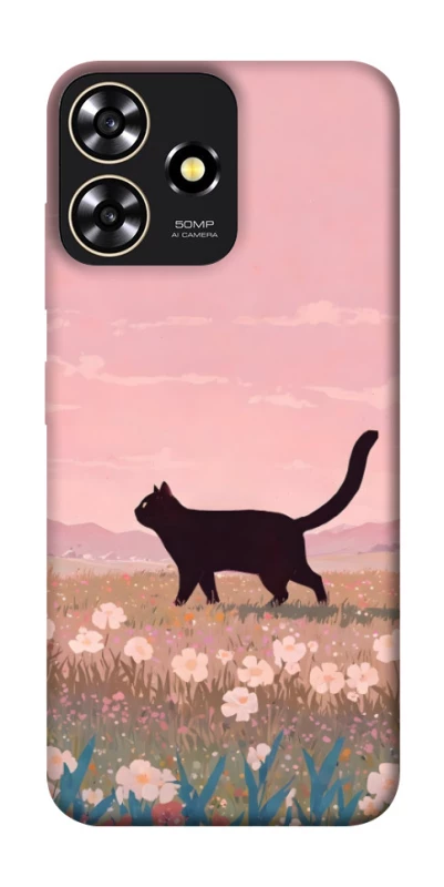 Чохол на ZTE Blade A73 4G cat on a field фото 1 з 1