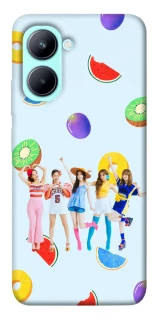 Чохол на Realme C33 RED VELVET v2 фото 1 з 1