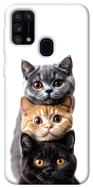 Чехол на Samsung Galaxy M31 Красивые котики фото 1 из 1
