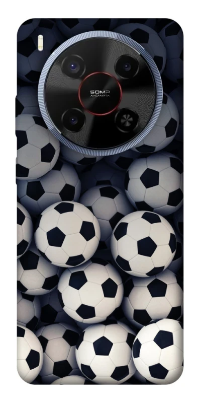 Чохол на ZTE Blade V70 Max Футбольні м'ячи фото 1 з 1