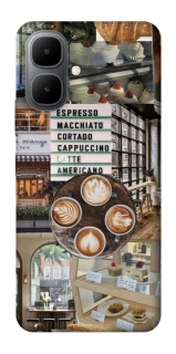 Чохол на Infinix Smart 10 Coffee collage ver.5 фото 1 з 1