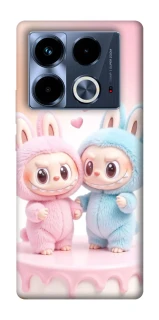 Чохол на Infinix Note 40 4G Labubu Twins фото 1 з 1