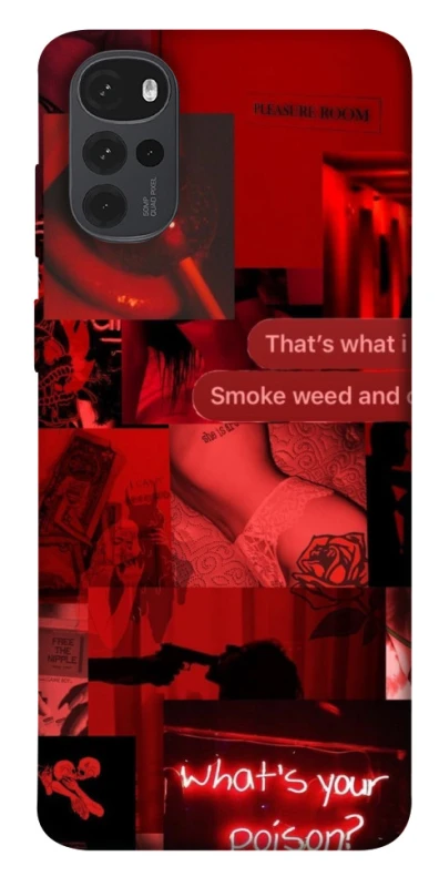 Чохол на Motorola Moto G22 Love collage ver.1 фото 1 з 1