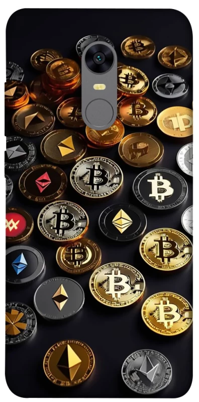 Чохол на Xiaomi Redmi 5 Plus / Redmi Note 5 (Single Camera) Many coins фото 1 з 1
