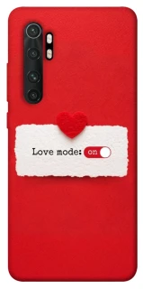 Чохол на Xiaomi Mi Note 10 Lite Love Mode ON фото 1 з 1