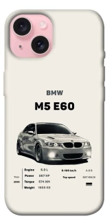 Чехол на Apple iPhone 15 (6.1") BMW M5 E60 фото 1 из 1