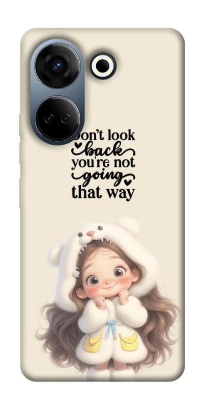 Чохол на TECNO Camon 20 Pro (CK7n) Don't look back фото 1 з 1