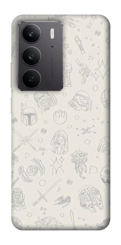Чохол на Realme C75 Star Wars background ver.1 фото 1 з 1