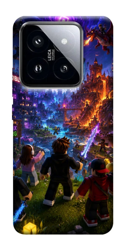 Чохол на Xiaomi 14 Pro Roblox aesthetics ver.12 фото 1 з 1