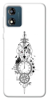 Чехол на Motorola Moto E13 Tattoo ver.8 фото 1 из 1