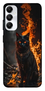 Чехол на Samsung Galaxy A05s Огненный кот фото 1 из 1