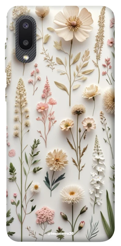 Чохол на Samsung Galaxy A02 Floral design ver.1 фото 1 з 1