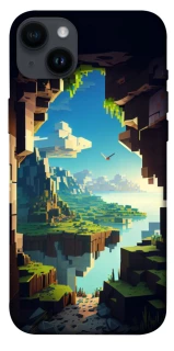 Чехол на Apple iPhone 14 Plus (6.7") Minecraft sunrise фото 1 из 1