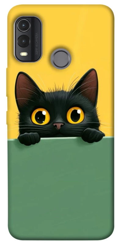 Чохол на Nokia G11 Plus Black cat v2 фото 1 з 1
