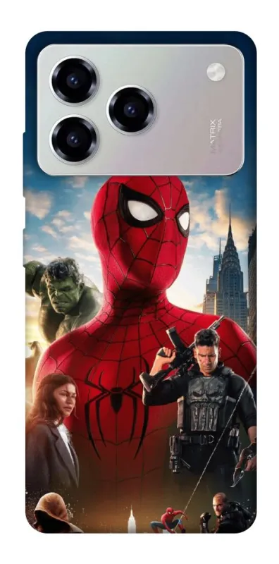 Чехол на ZTE Blade A76 Spider Man ver.2 фото 1 из 1