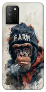 Чохол на Xiaomi Poco M3 Шимпанзе v3 фото 1 з 1
