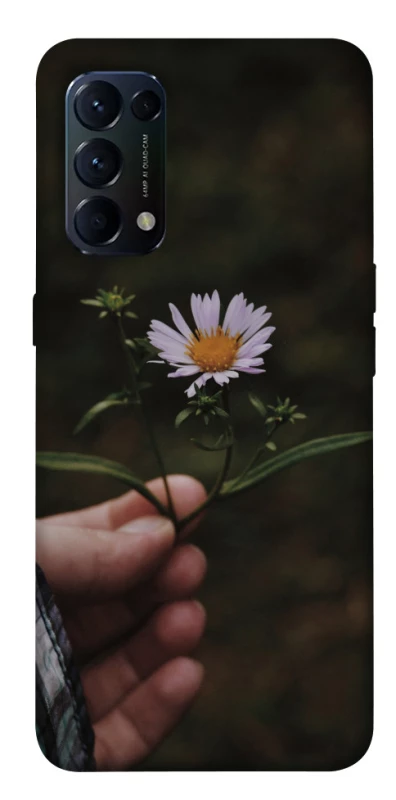 Чехол на Oppo Reno 5 4G Ромашка v4 фото 1 из 1