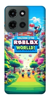Чехол на Motorola Moto G Power (2025) Roblox World фото 1 из 1