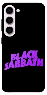 Чехол на Samsung Galaxy S23+ Black Sabbath logo ver.1 фото 1 из 1