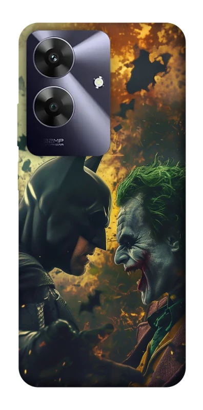 Чохол на Realme Note 60 Batman and the Joker фото 1 з 1