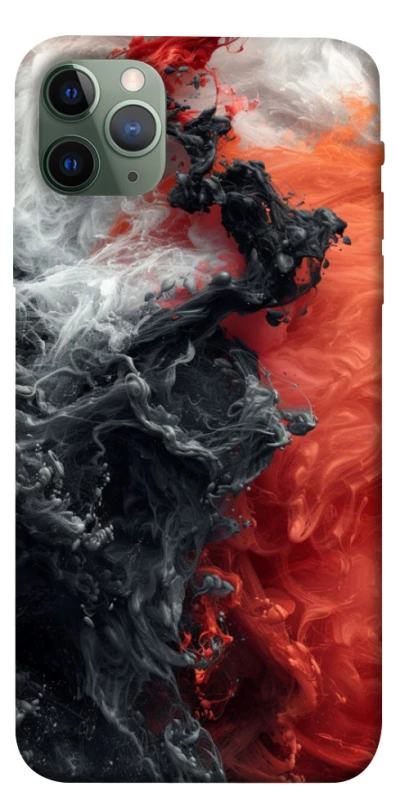 Чехол на Apple iPhone 11 Pro Max (6.5") Black and Red фото 1 из 1