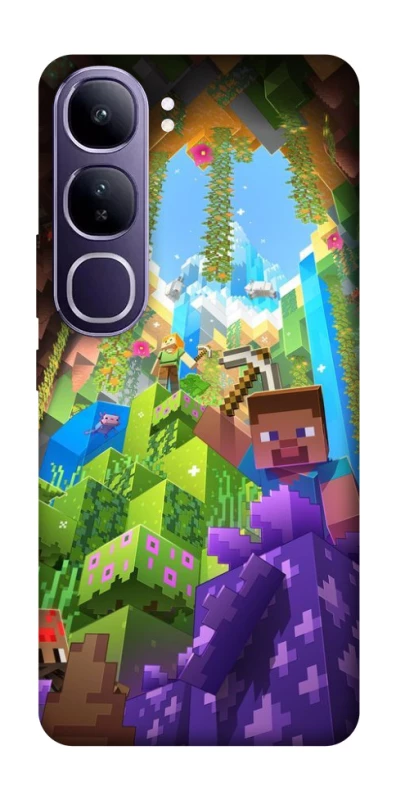 Чохол на Vivo Y300 Minecraft forever фото 1 з 1