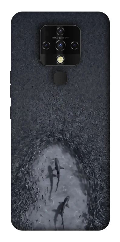 Чехол на TECNO Camon 16 SE Акула фото 1 из 1