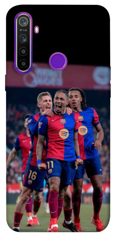 Чохол на Realme 5 FC Barcelona team фото 1 з 1
