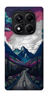 Чехол на Xiaomi Redmi Note 14 Pro 5G Нарисованные горы фото 1 из 1