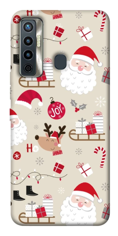 Чохол на TECNO Camon 17 Новорічний v1 фото 1 з 1