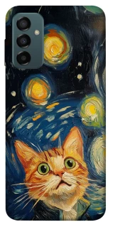 Чехол на Samsung Galaxy M13 4G paint cat фото 1 из 1