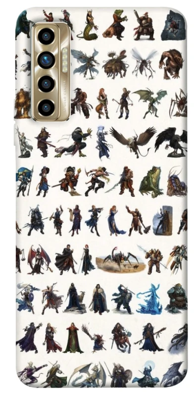 Чохол на TECNO Camon 17P Character Selection фото 1 з 1