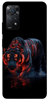 Чохол на Xiaomi Redmi Note 12 Pro 4G fire tiger фото 1 з 1