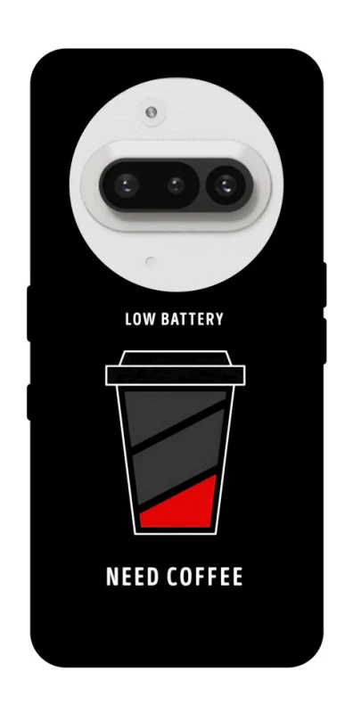 Чехол на Nothing Phone (3a) Low battery фото 1 из 1