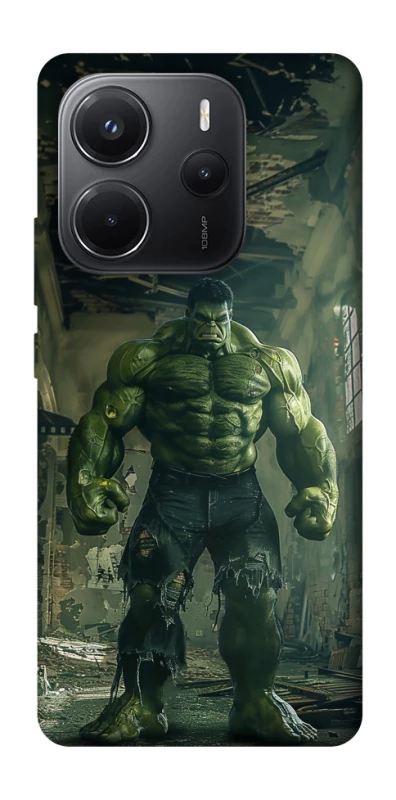 Чохол на Xiaomi Redmi Note 14 4G (Int. version) Angry Hulk фото 1 з 1