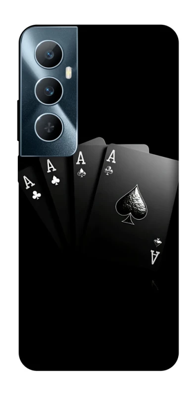 Чохол на Realme C65 4G Black Cards фото 1 з 1