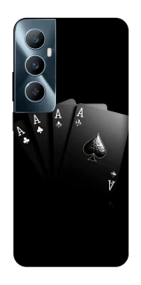 Чохол на Realme C65 4G Black Cards фото 1 з 1