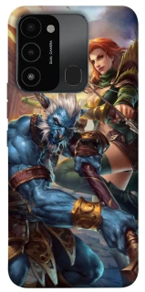 Чехол на TECNO Spark 8C Dota heroes фото 1 из 1