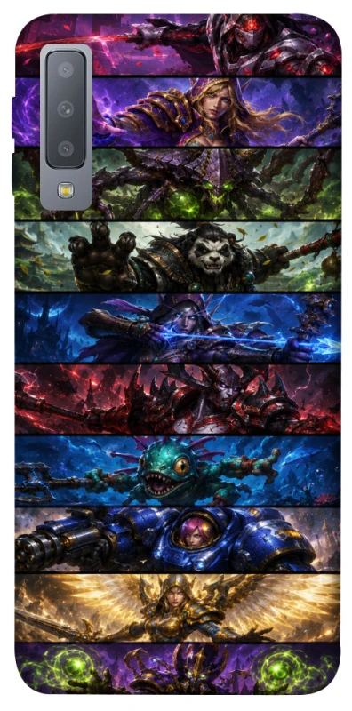 Чехол на Samsung A750 Galaxy A7 (2018) Blizzard ver.3 фото 1 из 1