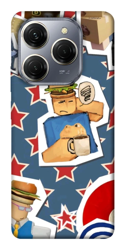 Чохол на TECNO Spark 20 Pro Roblox v2 фото 1 з 1