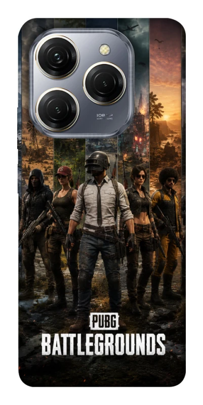 Чехол на TECNO Spark 20 Pro PUBG фото 1 из 1