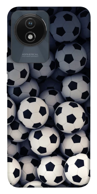 Чохол на Vivo Y02 Футбольні м'ячи фото 1 з 1