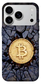 Чохол на Apple iPhone 17 Pro Max (6.9") Bitcoin cracks фото 1 з 1
