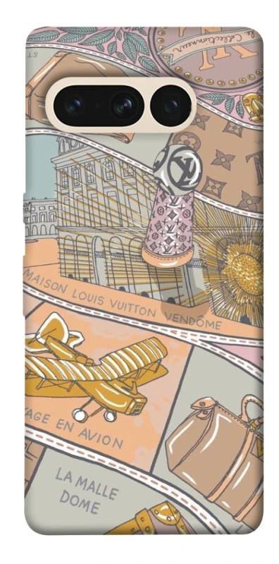 Чехол на Google Pixel 7 Pro Fashion collage ver.2 фото 1 из 1