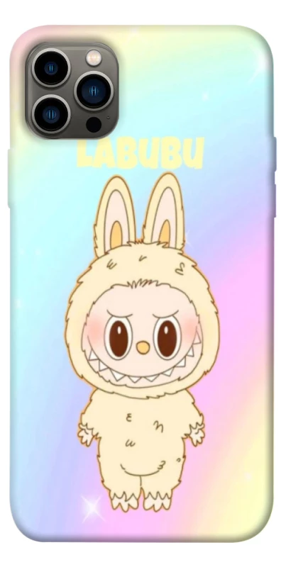 Чехол на Apple iPhone 12 Pro (6.1") Fluffy Rainbow Labubu фото 1 из 1