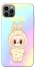 Чехол на Apple iPhone 12 Pro (6.1") Fluffy Rainbow Labubu фото 1 из 1