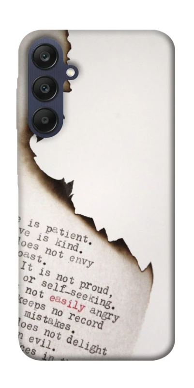 Чохол на Samsung Galaxy A25 5G Вірші фото 1 з 1